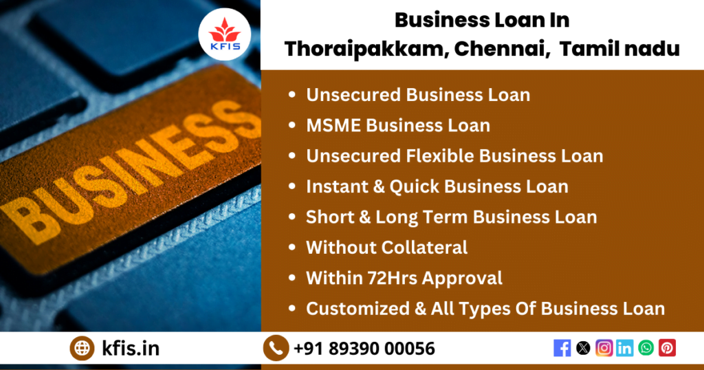 Business Loan In Thoraipakkam