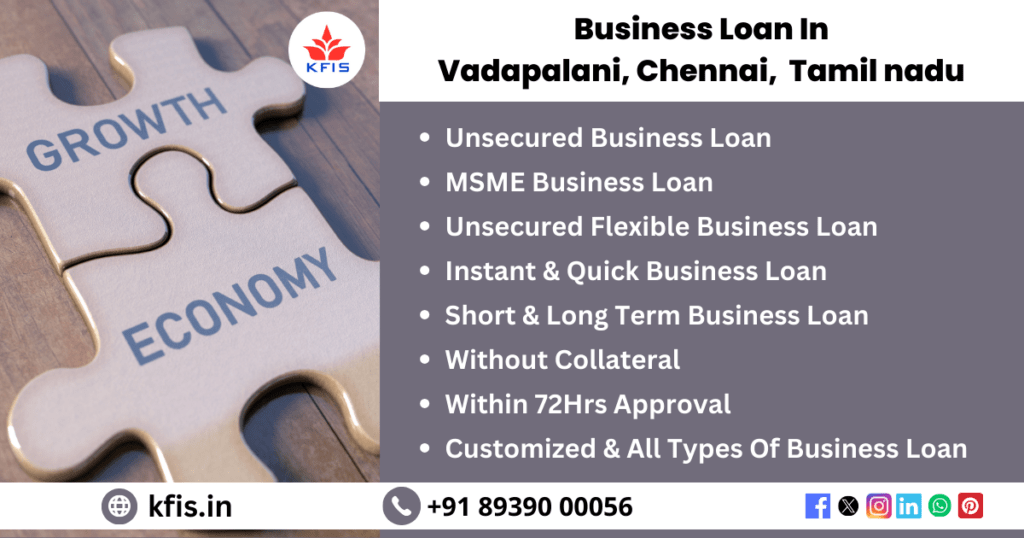 Business Loan In Vadapalani