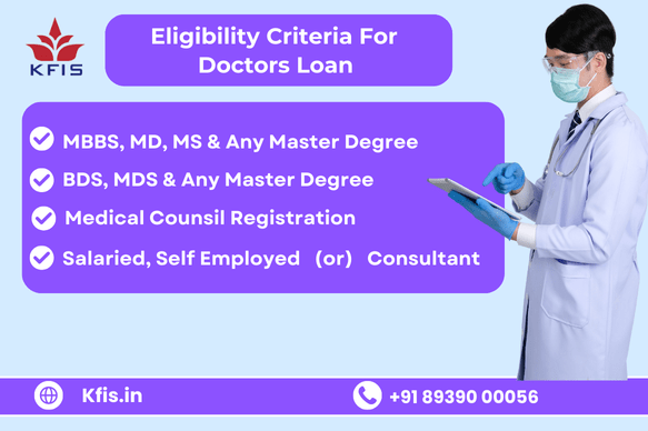 Eligiblity Criteria For Doctors Loan In Chennai