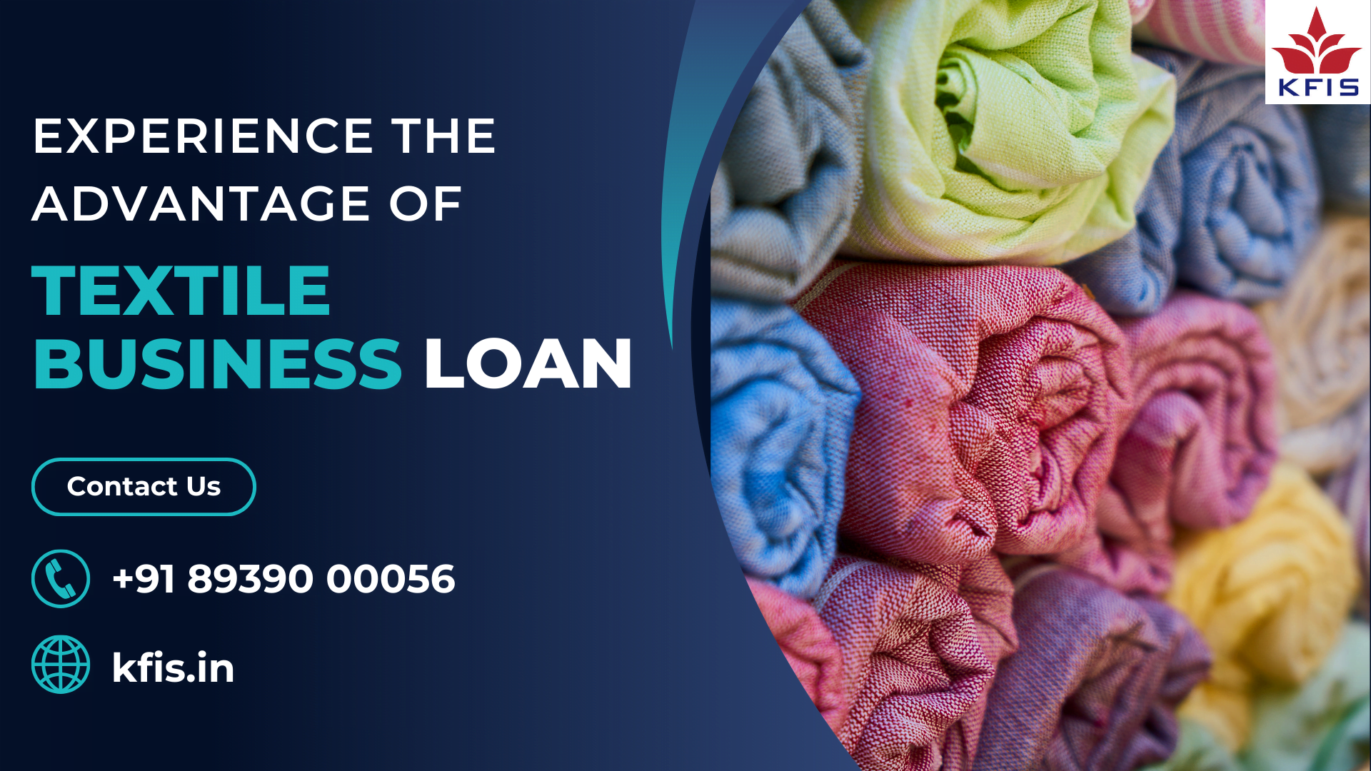 Experience the advantage of Textile Business Loan