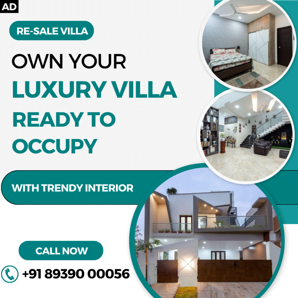 Luxury Villa For Resale In Chennai